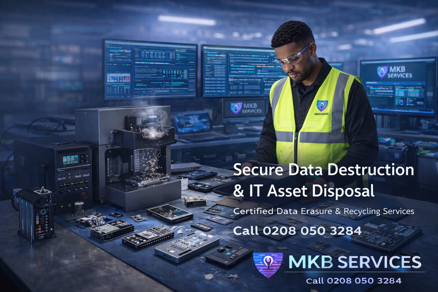 Secure data destruction in action